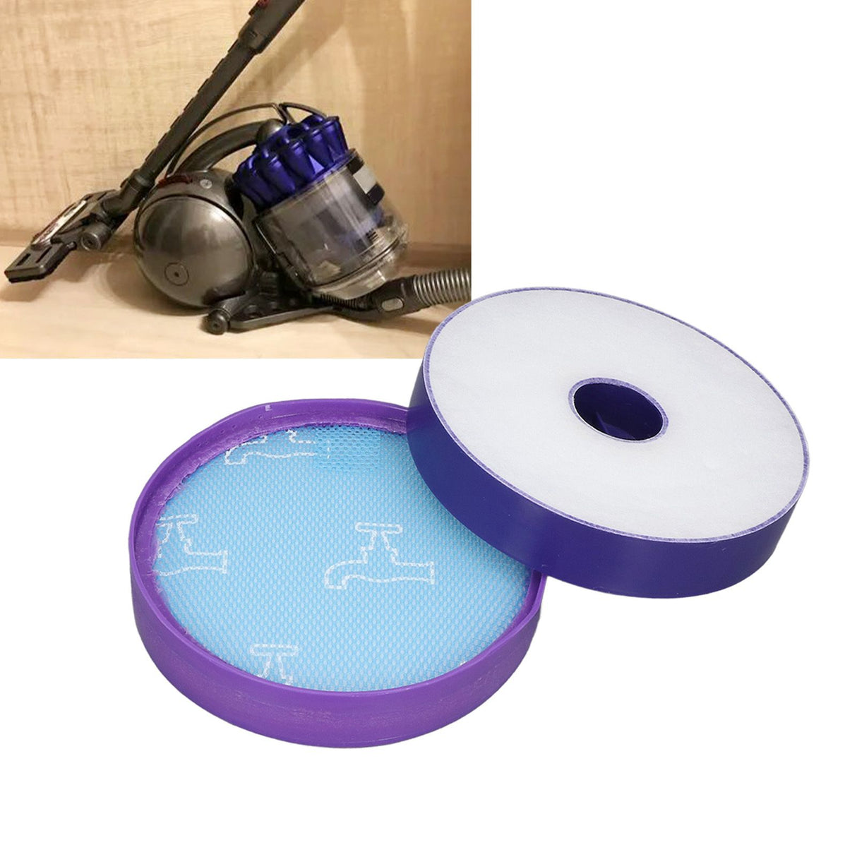 Front Back Motor Filter Kit for DC19 DC20 DC21 DC29 Front Filter Element DC08/05/04 Filter Screen