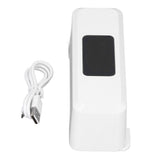 Automatic Touchless Toilet Flusher External Infrared 0.25S Induction Smart Toilet Flushing SensorWhite