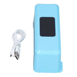 Automatic Touchless Toilet Flusher External Infrared 0.25S Induction Smart Toilet Flushing SensorBlue