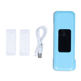 Automatic Touchless Toilet Flusher External Infrared 0.25S Induction Smart Toilet Flushing SensorBlue - 45-Degree Angle