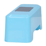 Automatic Touchless Toilet Flusher External Infrared 0.25S Induction Smart Toilet Flushing SensorBlue
