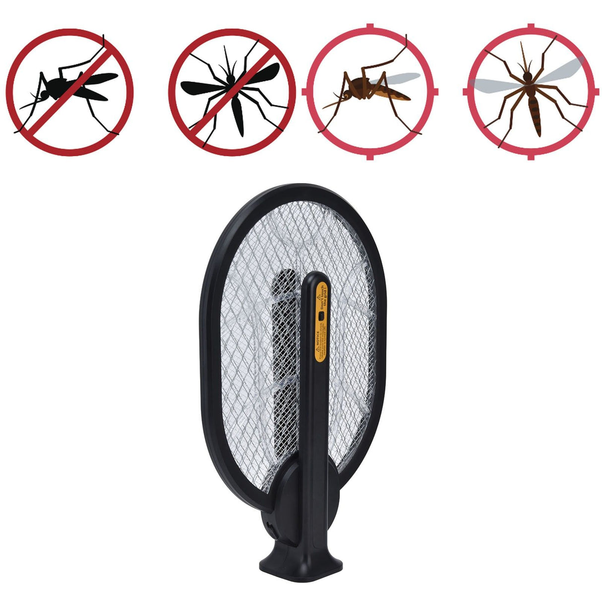 Electric Fly Swatter Multifunction 2 in 1 USB Rechargeable Electric Fly Bat for Home