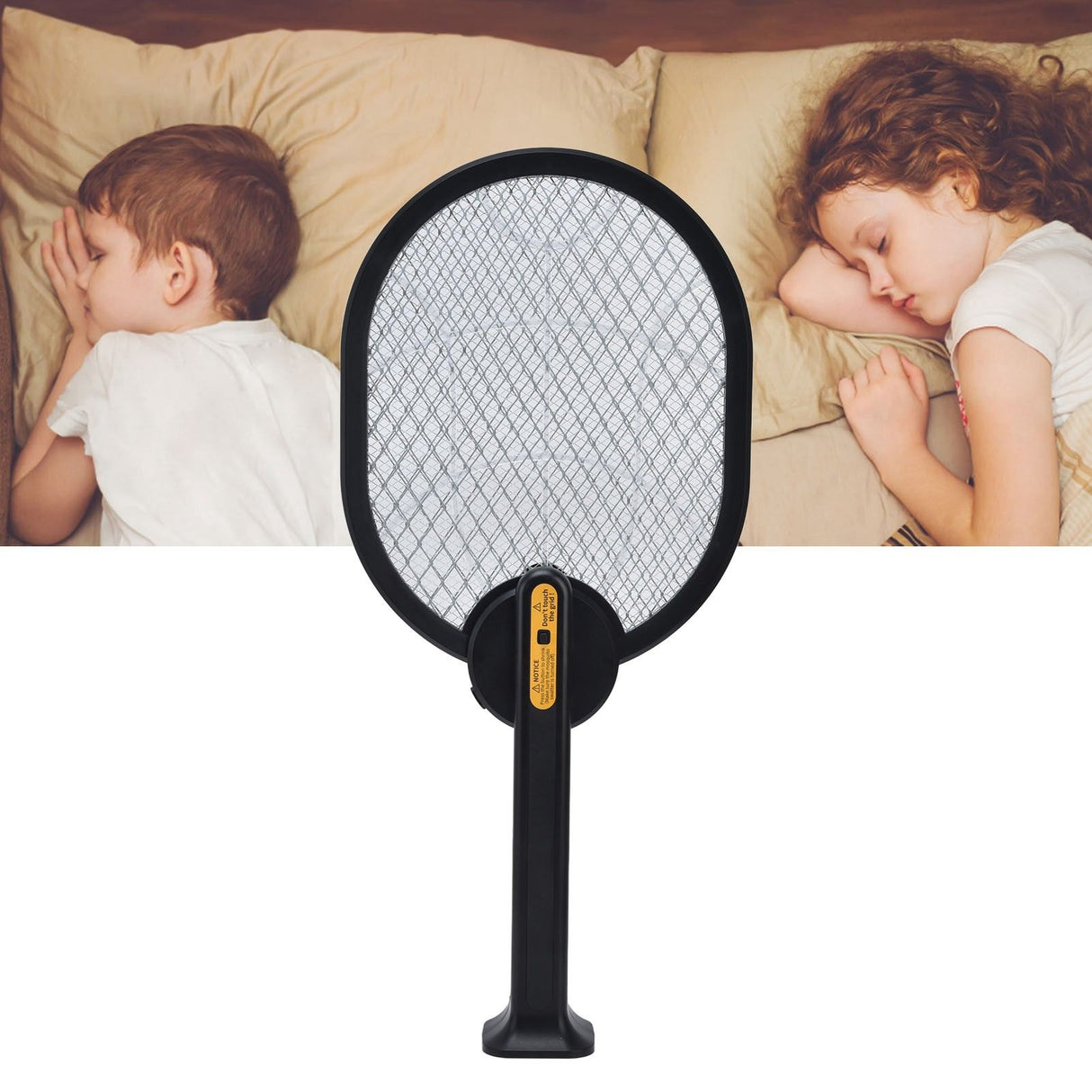 Electric Fly Swatter Multifunction 2 in 1 USB Rechargeable Electric Fly Bat for Home