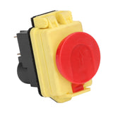250V Industrial Electromagnetic Switch Waterproof ON Off Push Button Switches for Cutting Machine
