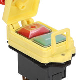 250V Industrial Electromagnetic Switch Waterproof ON Off Push Button Switches for Cutting Machine