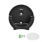 Coffee Tamper Wall Mounted Rack ABS Solid Durable Universal Storage Holder for Coffees MachineBlack 58mm/2.28in