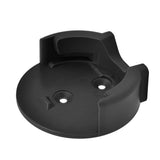 Coffee Tamper Wall Mounted Rack ABS Solid Durable Universal Storage Holder for Coffees MachineBlack 58mm/2.28in - Close-Up Angle