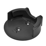 Coffee Tamper Wall Mounted Rack ABS Solid Durable Universal Storage Holder for Coffees MachineBlack 58mm/2.28in