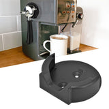 Coffee Tamper Wall Mounted Rack ABS Solid Durable Universal Storage Holder for Coffees MachineBlack 58mm/2.28in - Extra Image