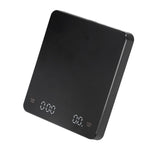 Electronic Coffee Scale LCD Display Switchable G OZ Ml 3kg USB Charging Multifunction High Accuracy Electronic Scale