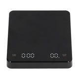 Electronic Coffee Scale LCD Display Switchable G OZ Ml 3kg USB Charging Multifunction High Accuracy Electronic Scale - Low Angle