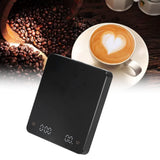 Electronic Coffee Scale LCD Display Switchable G OZ Ml 3kg USB Charging Multifunction High Accuracy Electronic Scale