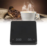 Electronic Coffee Scale LCD Display Switchable G OZ Ml 3kg USB Charging Multifunction High Accuracy Electronic Scale