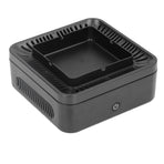 Smokeless Ashtray Gray Home Office Desktop USB Charging Large Air Volume Negative Ion Ashtray Purifier