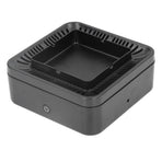 Smokeless Ashtray Gray Home Office Desktop USB Charging Large Air Volume Negative Ion Ashtray Purifier