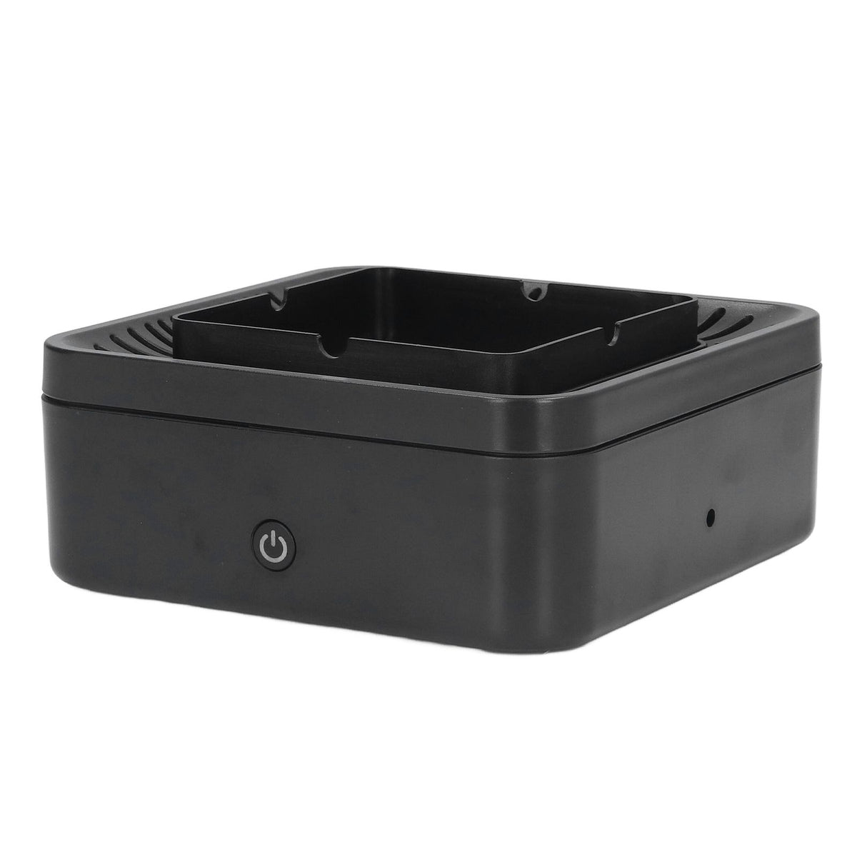 Smokeless Ashtray Gray Home Office Desktop USB Charging Large Air Volume Negative Ion Ashtray Purifier