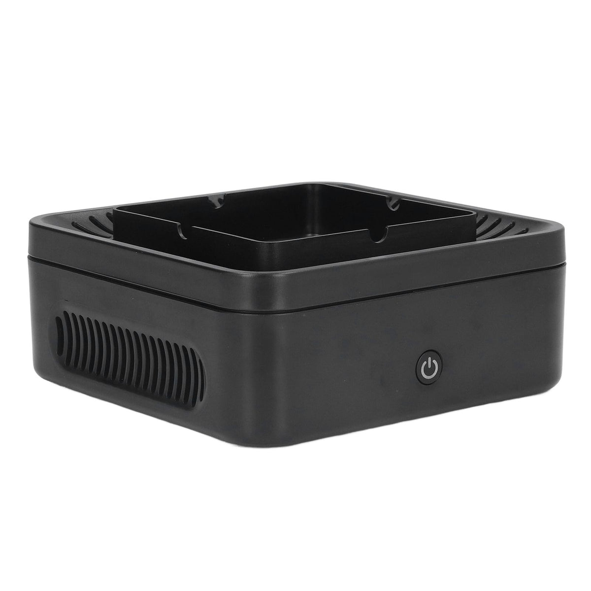 Smokeless Ashtray Gray Home Office Desktop USB Charging Large Air Volume Negative Ion Ashtray Purifier