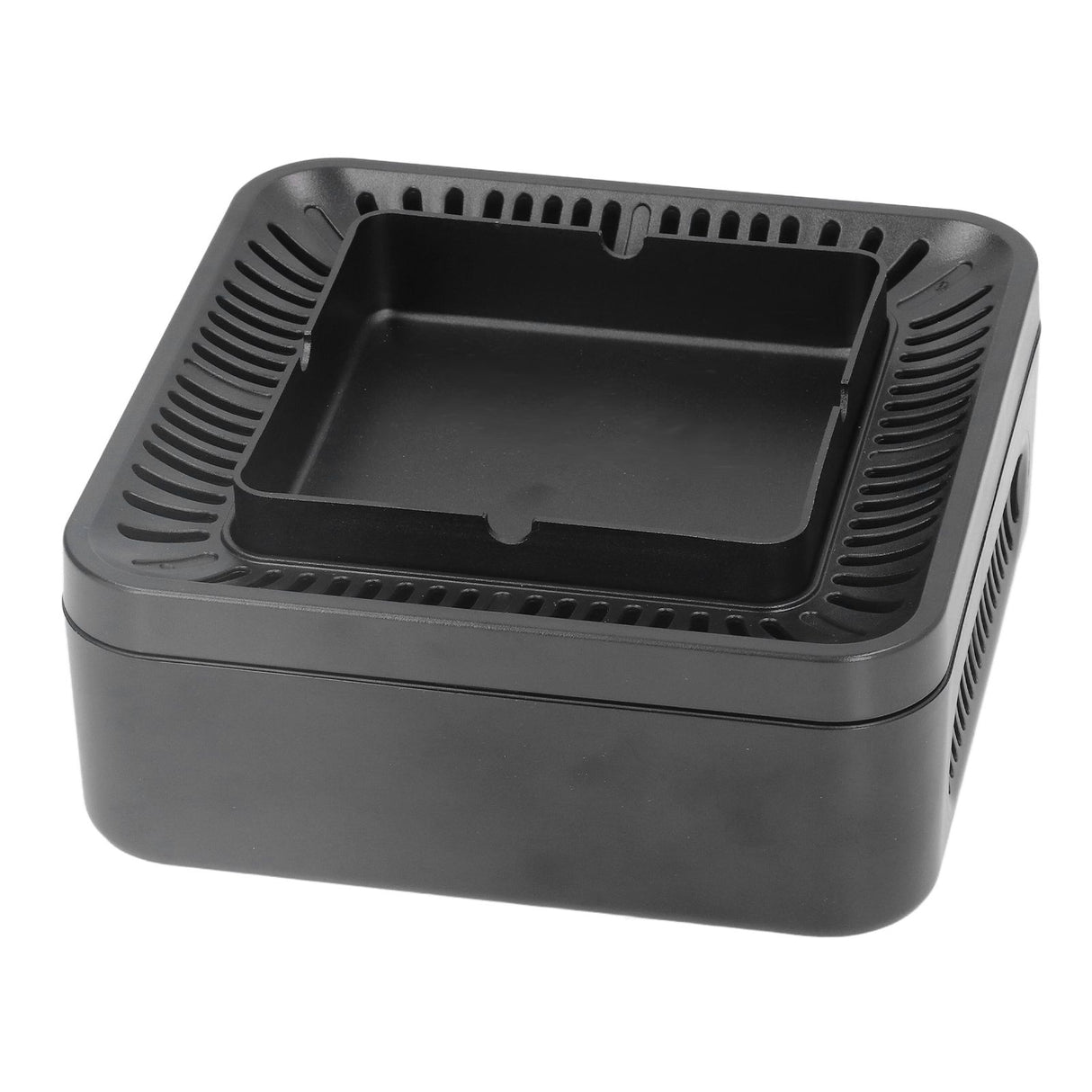 Smokeless Ashtray Gray Home Office Desktop USB Charging Large Air Volume Negative Ion Ashtray Purifier