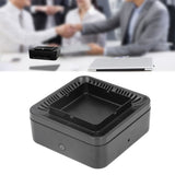 Smokeless Ashtray Gray Home Office Desktop USB Charging Large Air Volume Negative Ion Ashtray Purifier