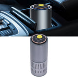Car Air Purifier Home Car USB Power Supply Odor Removal Purple Light Negative Ion Air Purifier Freshener