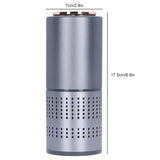 Car Air Purifier Home Car USB Power Supply Odor Removal Purple Light Negative Ion Air Purifier Freshener