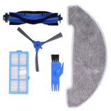 Robotic Vacuum Cleaner Kit with Side Brush Rag Filter Main Brush for Proscenic 850T Clean Suits