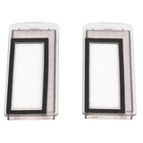 2Pcs Robot Vacuum Cleaner Filter Replacement Sweeper Filters Screen for NARWAL J1 J2 - Low Angle