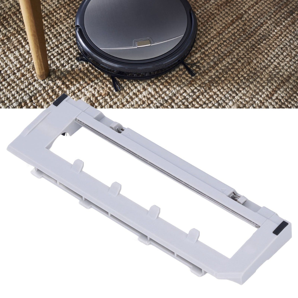 Main Brush Cover Replacement Plastic Brush Guard for Roborock S7 T7S T7S Plus Robot Parts