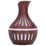 Wood Grain Humidifier USB Small Vase Night Light Mute Humidification Aromatherapy Machine 300ml