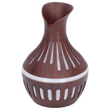 Wood Grain Humidifier USB Small Vase Night Light Mute Humidification Aromatherapy Machine 300ml - 45-Degree Angle