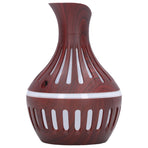 Wood Grain Humidifier USB Small Vase Night Light Mute Humidification Aromatherapy Machine 300ml