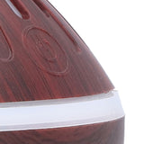 Wood Grain Humidifier USB Small Vase Night Light Mute Humidification Aromatherapy Machine 300ml