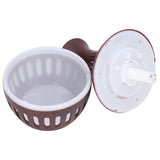 Wood Grain Humidifier USB Small Vase Night Light Mute Humidification Aromatherapy Machine 300ml