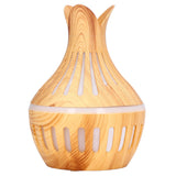 Wood Grain Air Humidifier ABS Aromatherapy Humidifiers for Household USB Charging 300ml