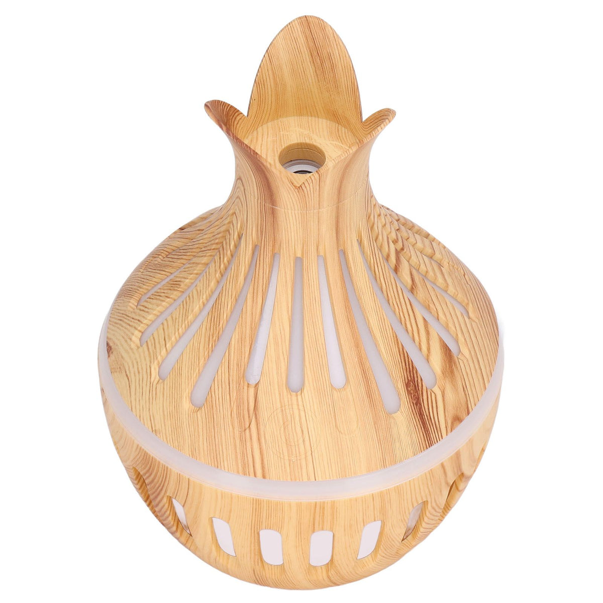 Wood Grain Air Humidifier ABS Aromatherapy Humidifiers for Household USB Charging 300ml
