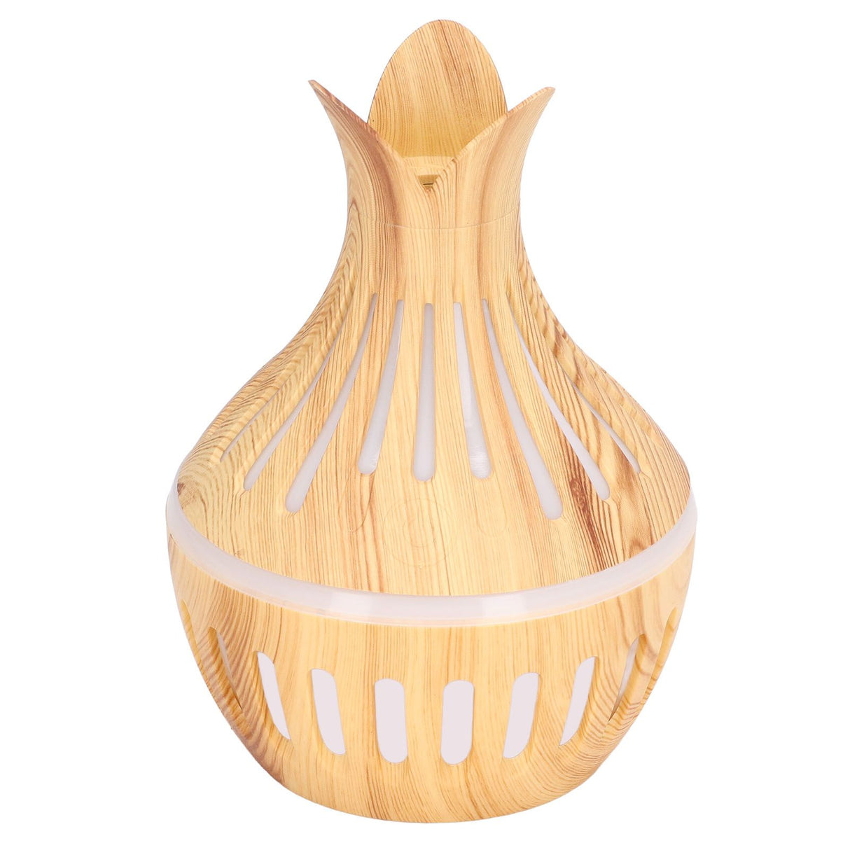 Wood Grain Air Humidifier ABS Aromatherapy Humidifiers for Household USB Charging 300ml
