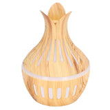Wood Grain Air Humidifier ABS Aromatherapy Humidifiers for Household USB Charging 300ml