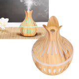 Wood Grain Air Humidifier ABS Aromatherapy Humidifiers for Household USB Charging 300ml
