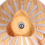 Wood Grain Air Humidifier ABS Aromatherapy Humidifiers for Household USB Charging 300ml - Extra Image
