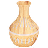 300ml Humidifier USB Powered Wood Grain Aromatherapy Diffuser with 7 Colors LED Light 5V 1A