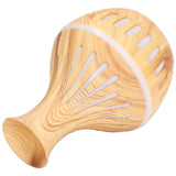 300ml Humidifier USB Powered Wood Grain Aromatherapy Diffuser with 7 Colors LED Light 5V 1A