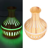 300ml Humidifier USB Powered Wood Grain Aromatherapy Diffuser with 7 Colors LED Light 5V 1A - Extra Image