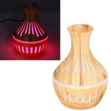 300ml Humidifier USB Powered Wood Grain Aromatherapy Diffuser with 7 Colors LED Light 5V 1A - Extra Image