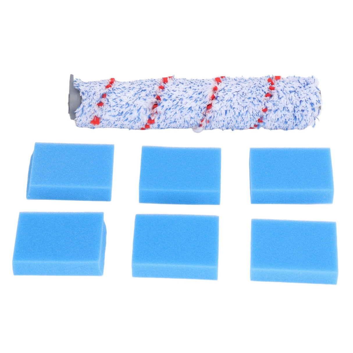 Brush Roller Filter Sponges Set for HF10E‑01 Vacuum Cleaner Part Accessories Replacement
