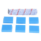 Brush Roller Filter Sponges Set for HF10E‑01 Vacuum Cleaner Part Accessories Replacement - Side View