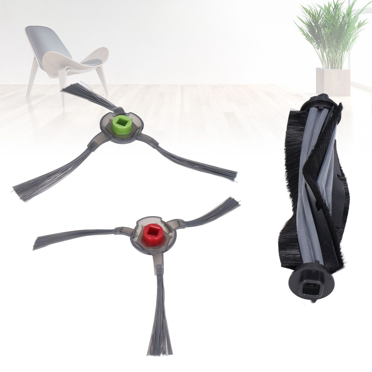 Vacuum Cleaner Brush Kit Harmless Main Side Brush Vacuum Cleaner Accessories for U2 DGN22