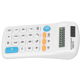 Mini Calculators Handheld 8 Digit with LCD Display Sensitive Button Solar Battery Dual Power for Office School BusinessWhite - Extra Image
