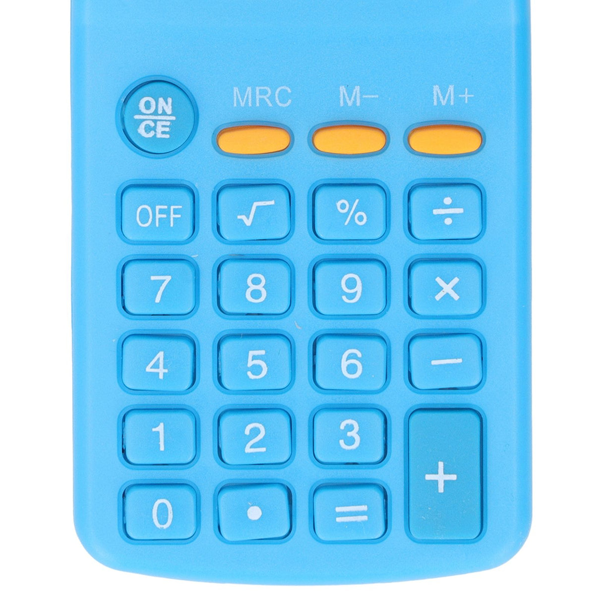 Mini Calculators Handheld 8 Digit with LCD Display Sensitive Button Solar Battery Dual Power for Office School BusinessBlue