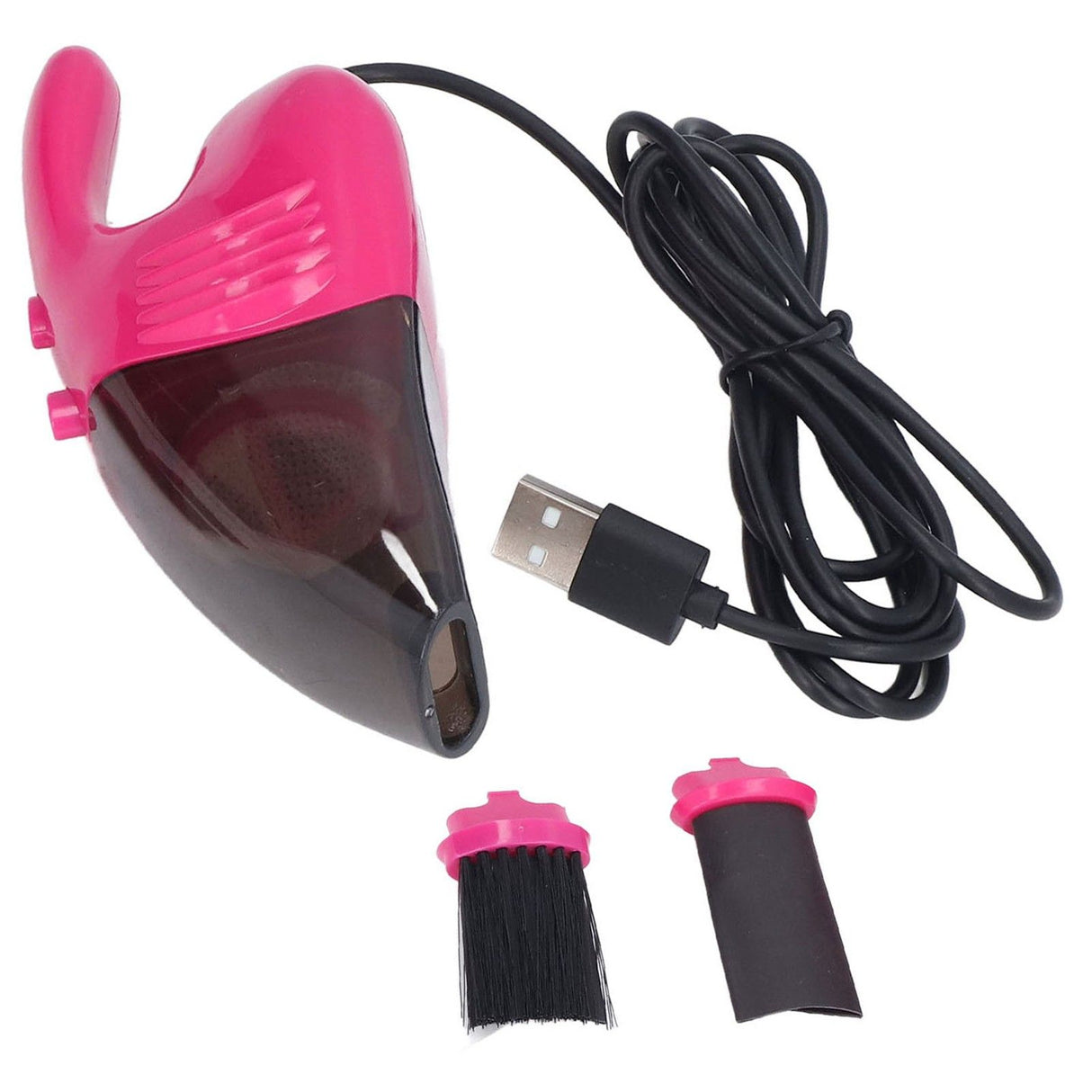 Keyboard Vacuum USB Handheld Powerful Suction Portable Energy Saving Multi Purpose Quick Cleaning Mini VacuumPink