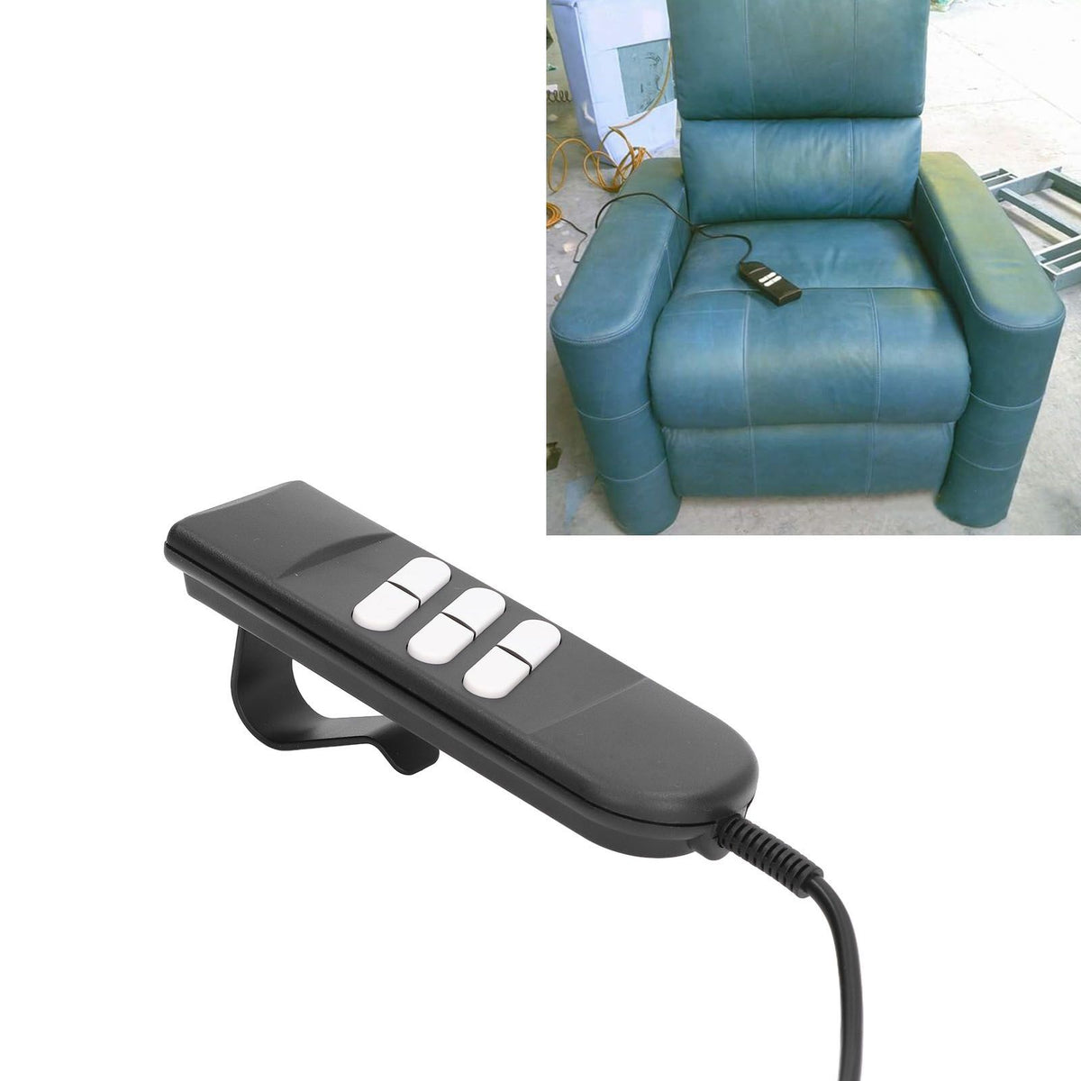 Remote Handset Controller Remote Hand Control with 6 Button for Lift Chairs Power Recliners Electric Sofa